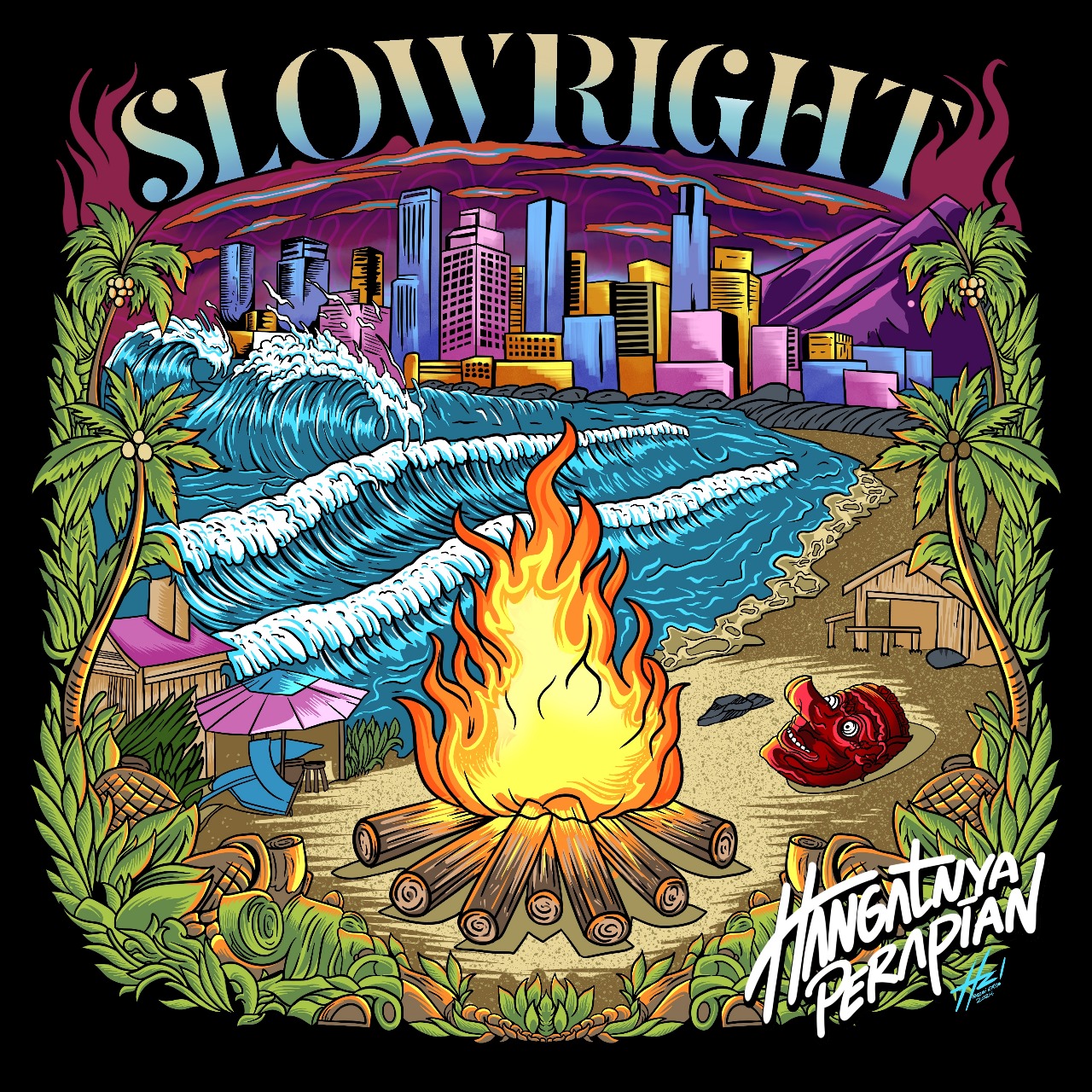 Slowright Rilis Single “Hangatnya Perapian”: Perpaduan Hangat Reggae, Ska, dan Hip-Hop